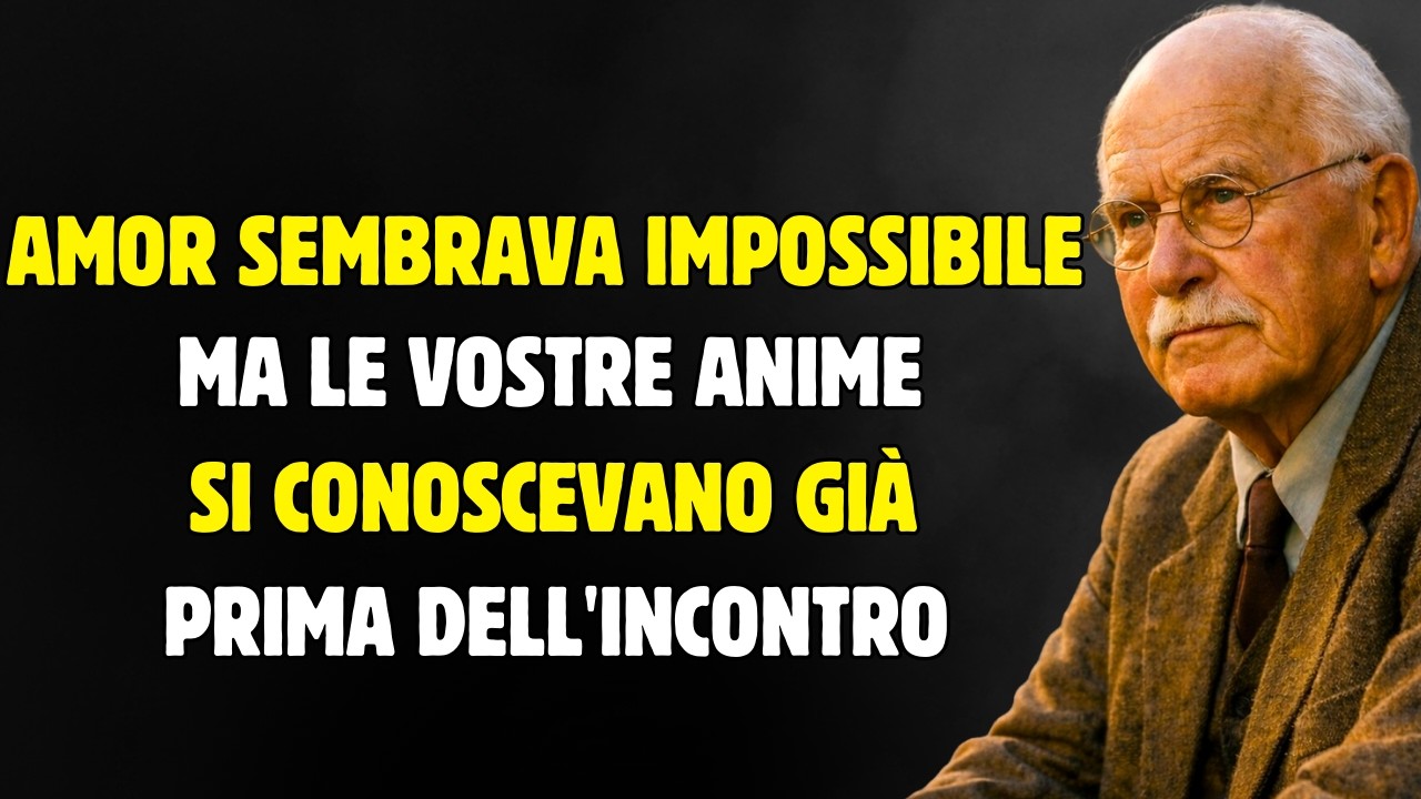Questo amore sembrava impossibile, ma le vostre anime si conoscevano prima dell'incontro | Carl Jung