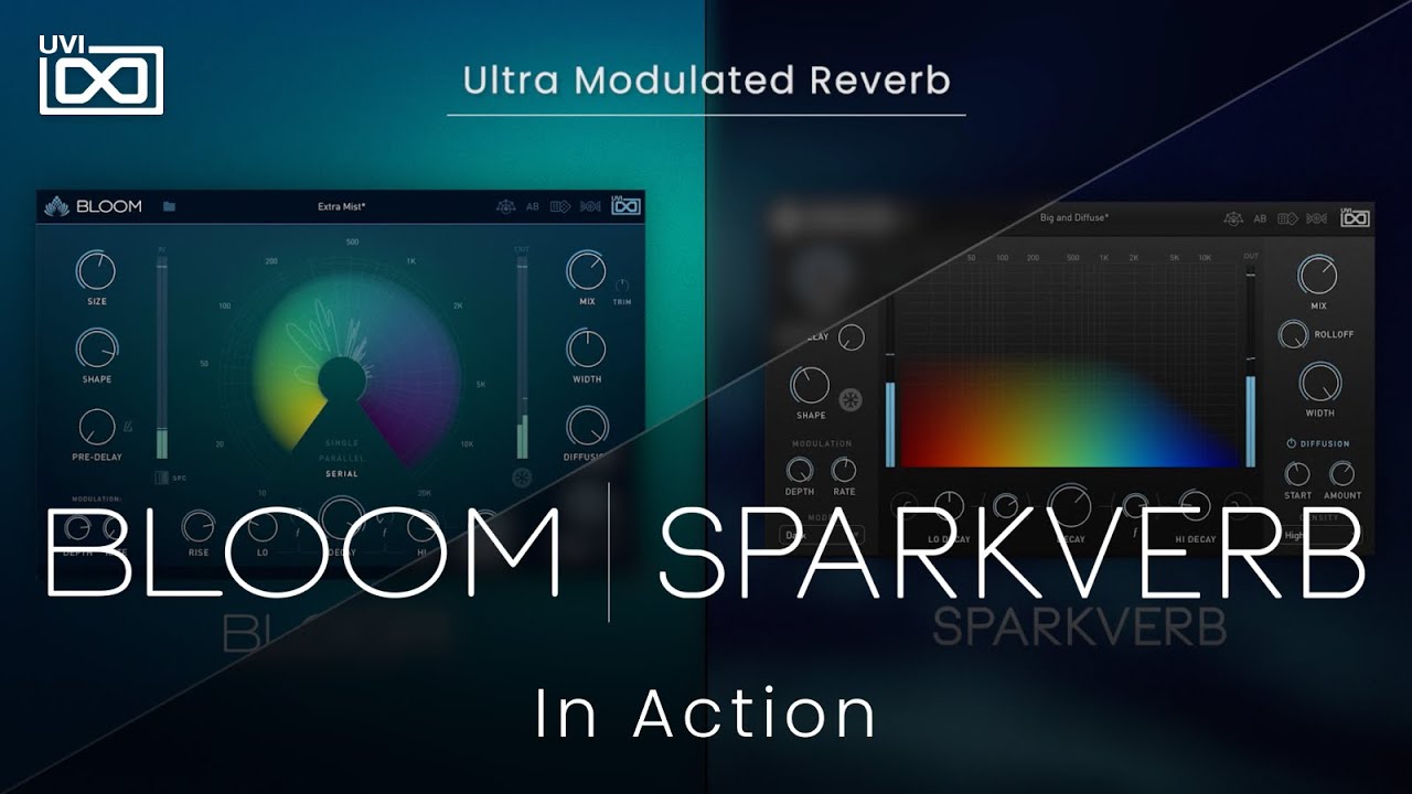 UVI Bloom & Sparkverb | In Action