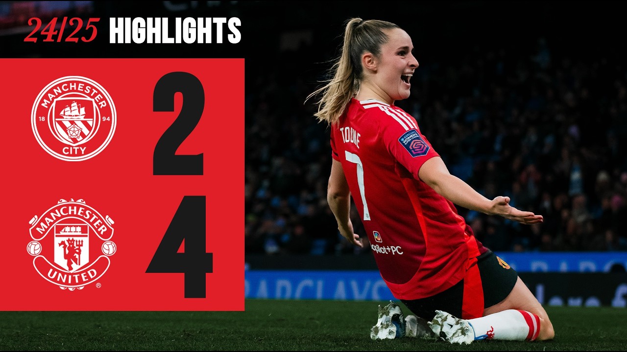 An Electric Derby ⚡️ | Man Utd vs Man City | WSL