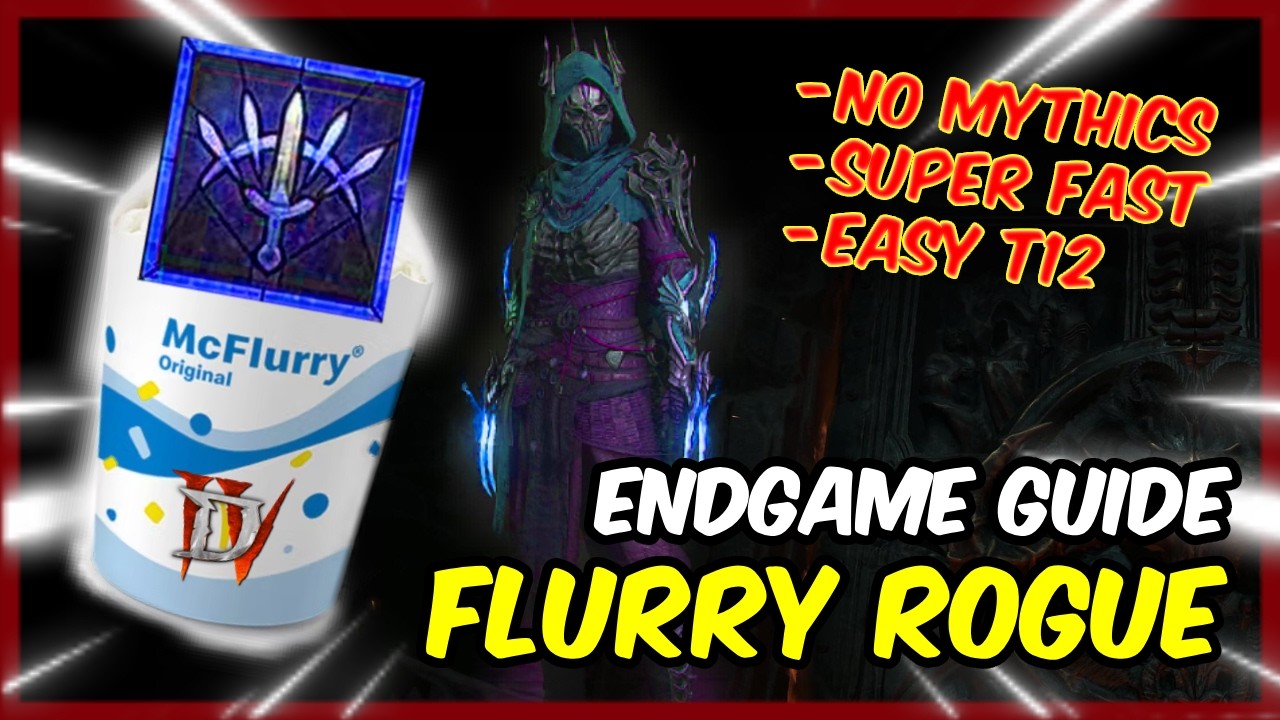 FASTER than Teleport? - Flurry Rogue Endgame Build Guide Season 14