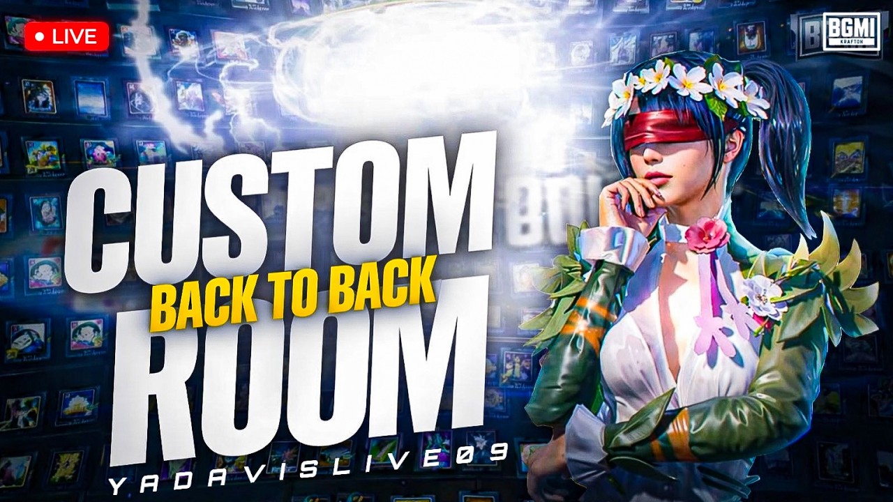 🔴  1V1 COUSTOM ROOMS    | BGMI LIVE |  #bgmilive #coustomrooms #live