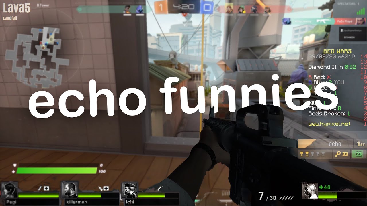 echo funnies