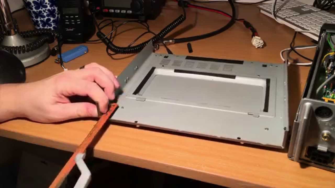 Kenwood TS-570D Panadapter modification with an 820T2 RTL SDR dongle