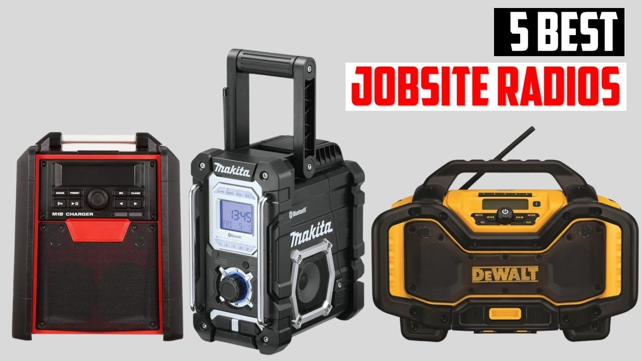 ✅Best Jobsite Radios in 2025 | Top 5 Best Jobsite Radios in 2025