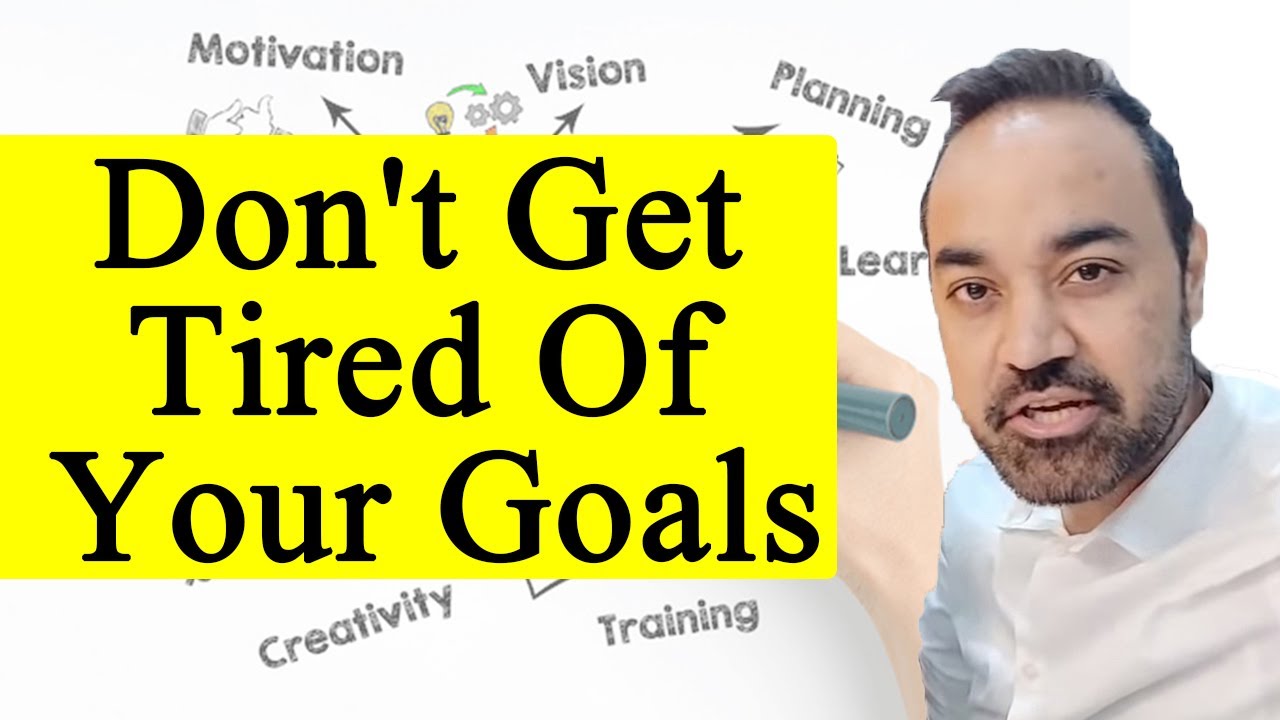 Don't Get Tired Of Your Goals | CAT Motivation