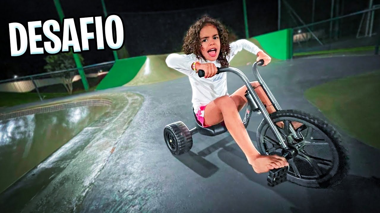 DESAFIO COM MEU VELOTROL NA PISTA DE BMX !