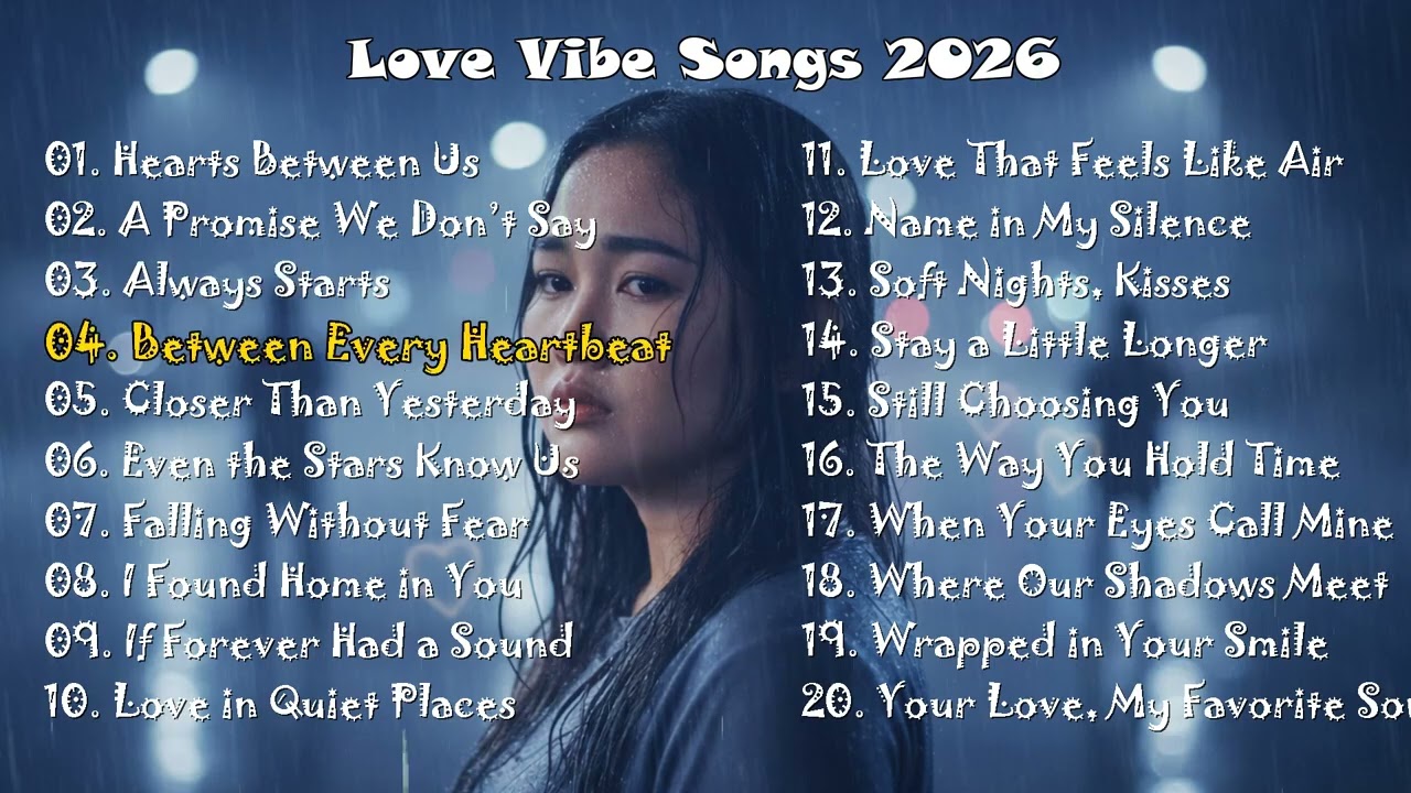 Love Vibe Songs 2026  |Full Lyrics|   Erich Clerk
