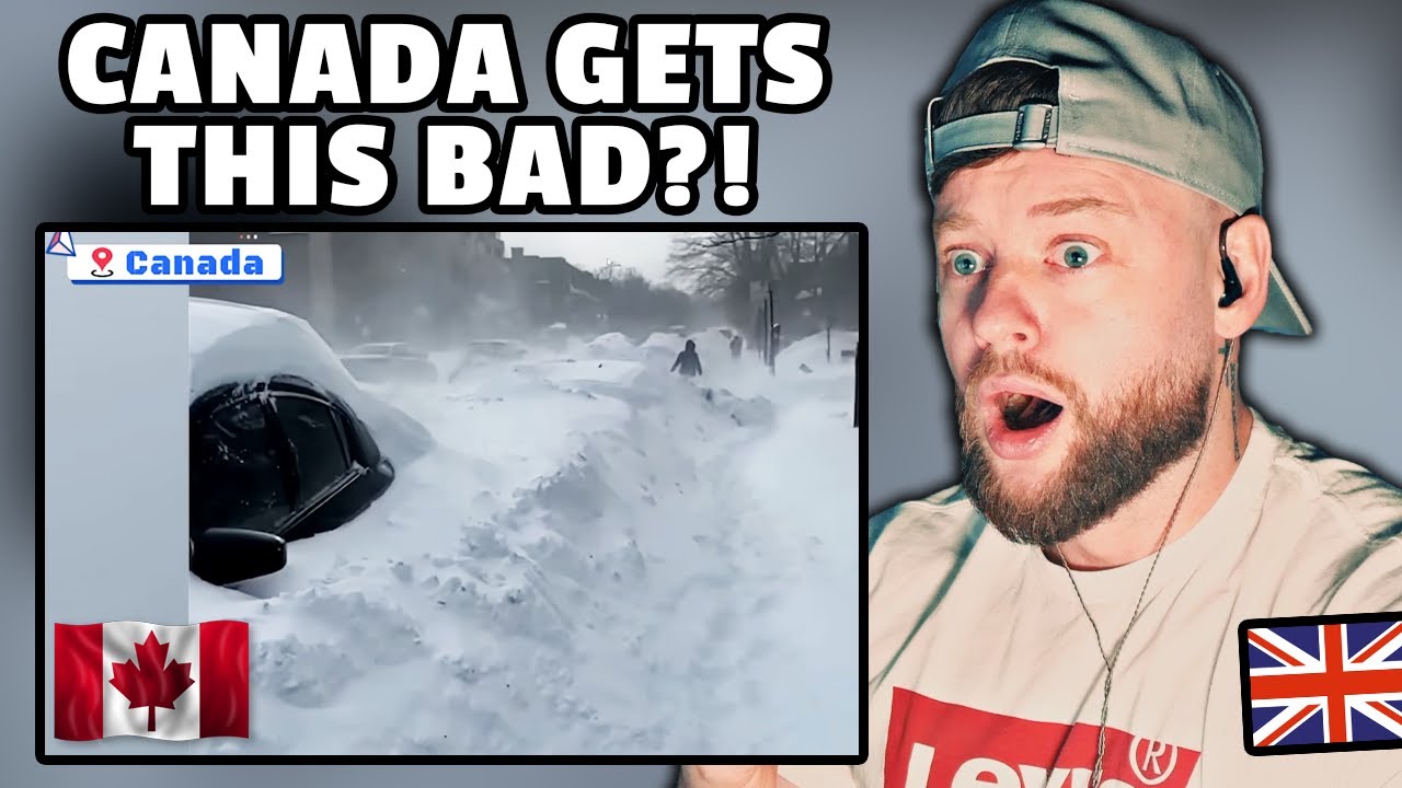 Британка в шоке от того, насколько безумными бывают канадские зимы!❄️