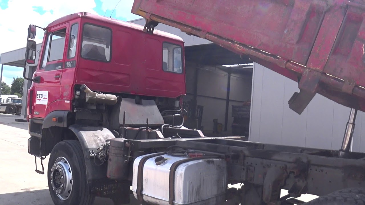 DAF 1900 (FULL STEEL SUSPENSION / 4X4 / MANUAL PUMP) ID: 16800
