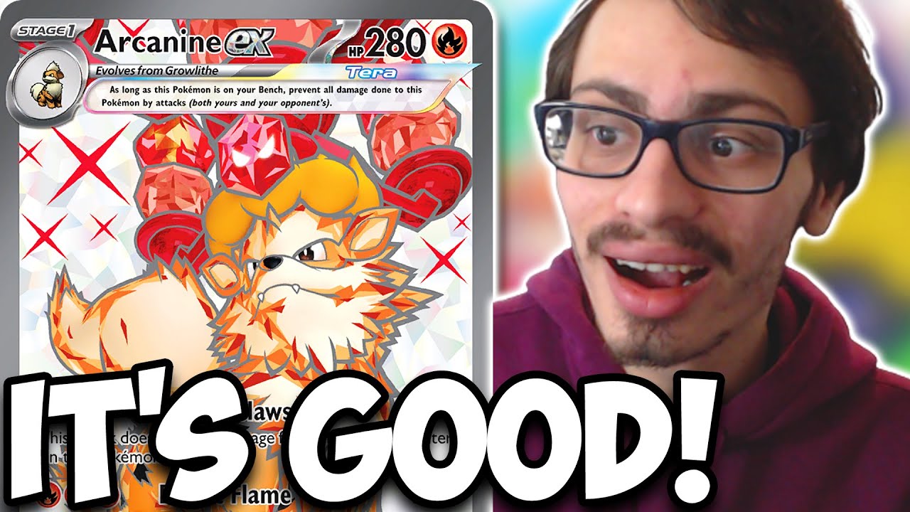 Arcanine ex Is WAY Better Than You Think! Slays Basic exs & V Pokemon! PTCGL