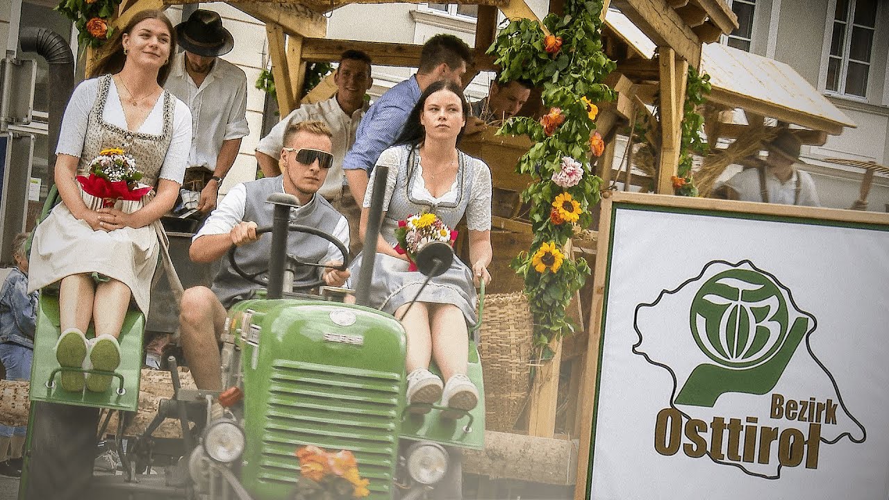 🚜 Zeitreise auf Rädern - Festumzug der Landjugend Bezirk Lienz 2025 | 