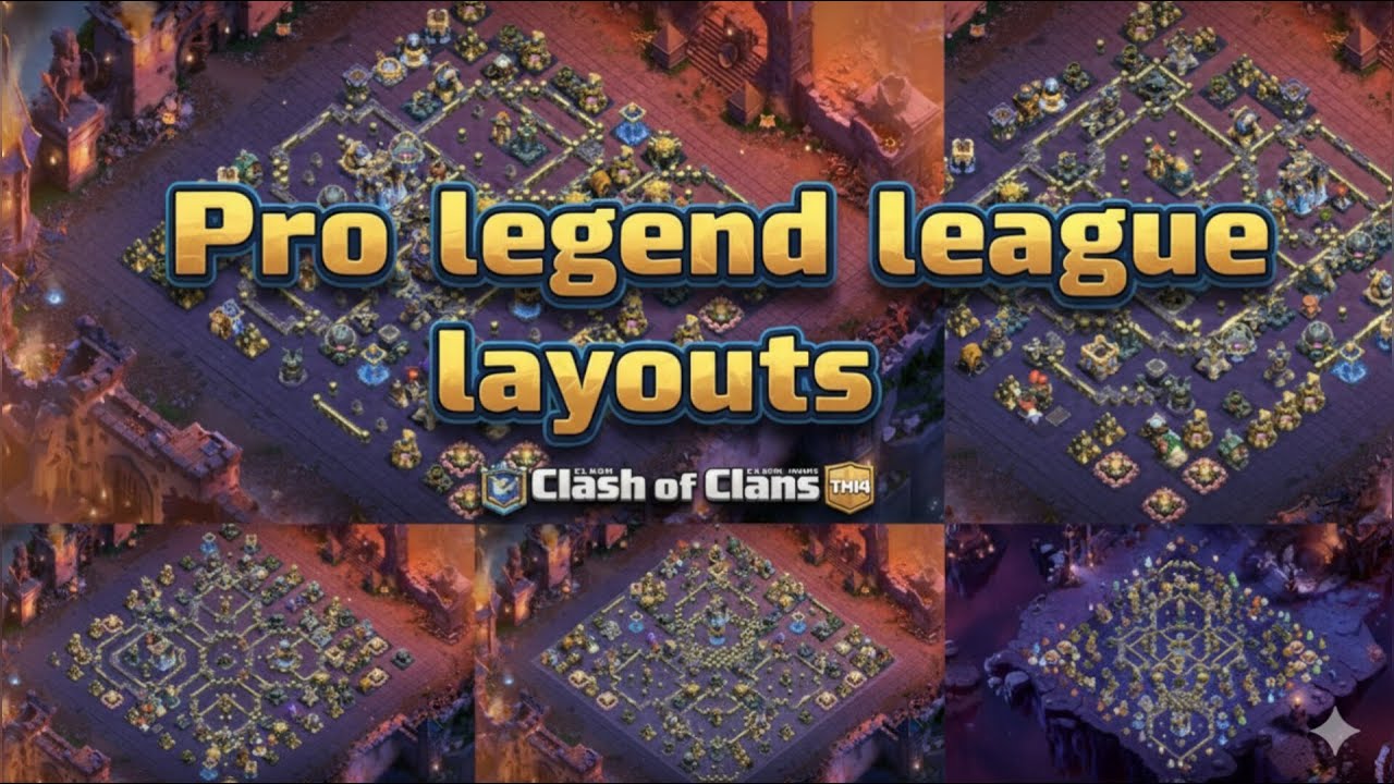 TOP 5 TH18 Legend League Bases from World Rank ! (With Links)
