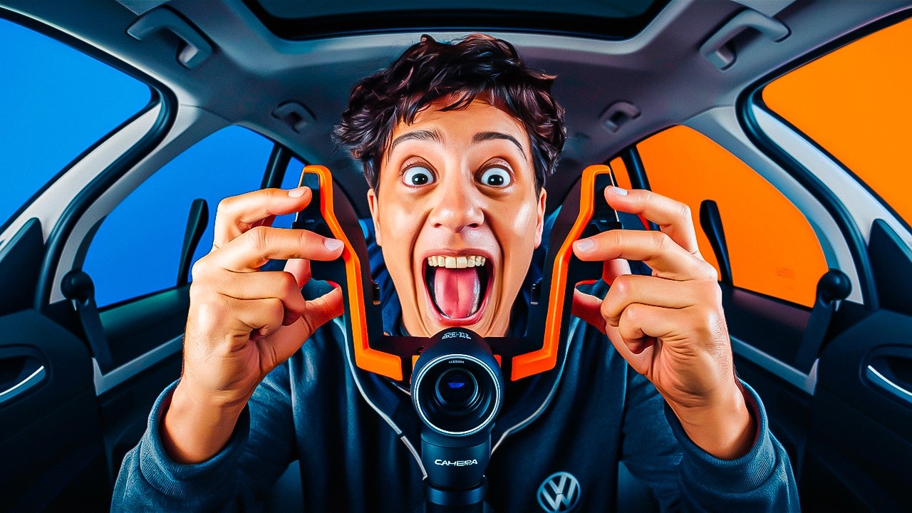 Ultimate Camera Mount Upgrade & Review for Filming VW e-Up! | eBay Holder Test