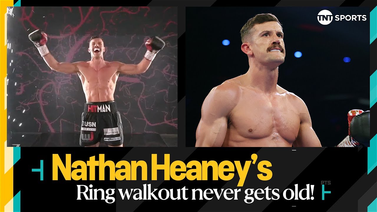 Nathan Heaney's EPIC ring walk in Birmingham to DELILAH 😍🎵 | #TheMagnificent7