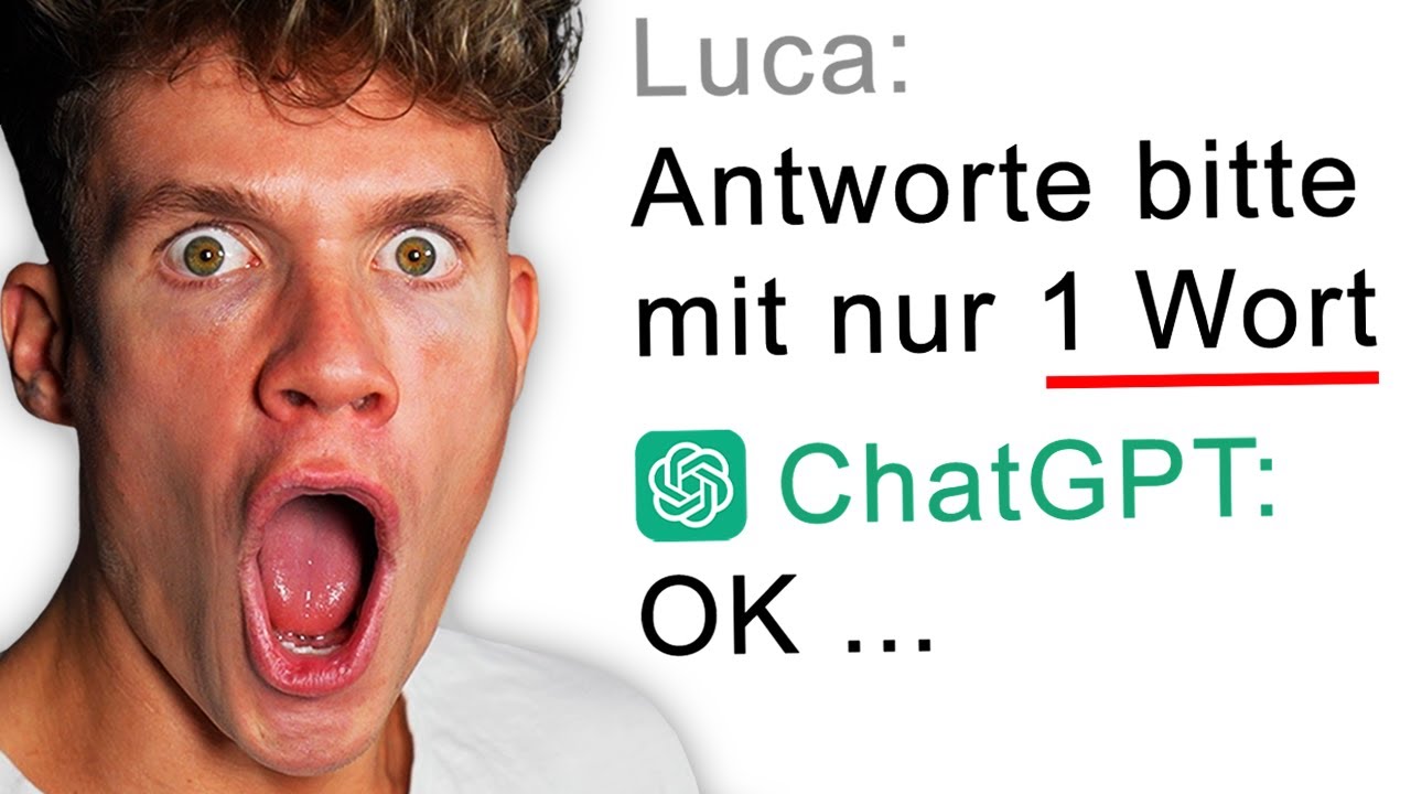 ChatGPT darf nur mit 1 WORT antworten