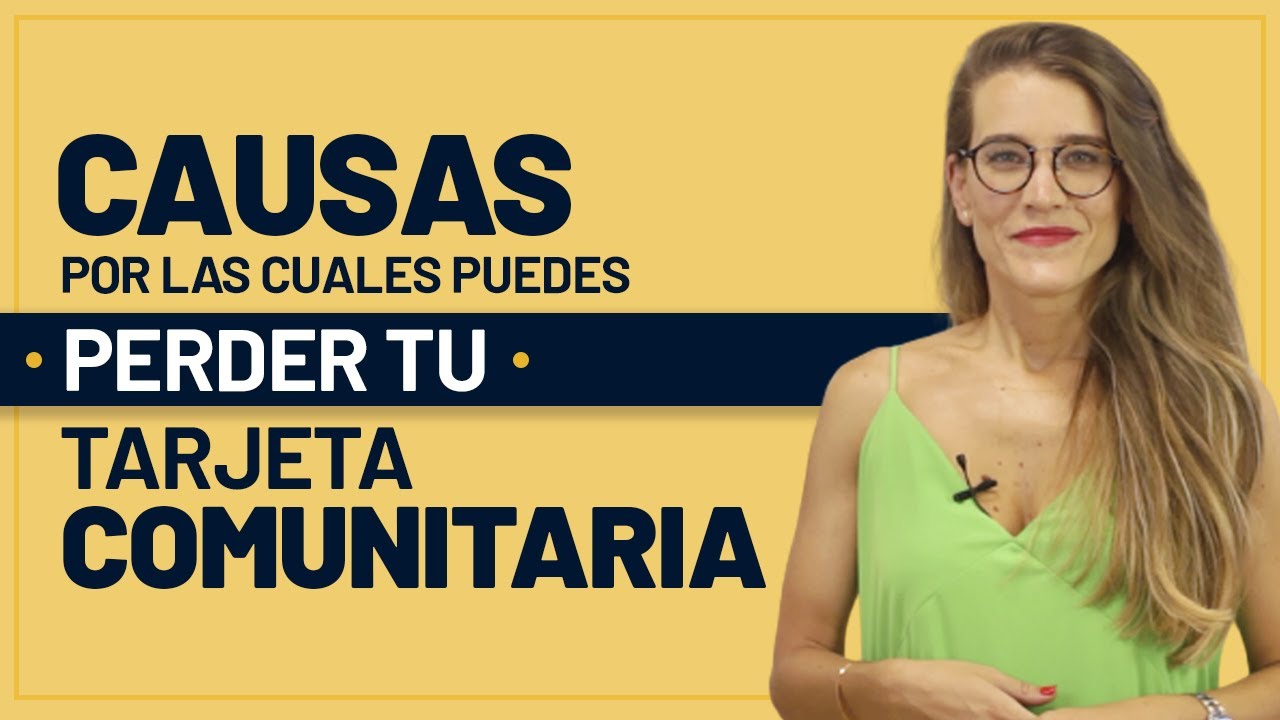 ❌👉🏼Causas por las cuales puedes perder tu Tarjeta Comunitaria 💕