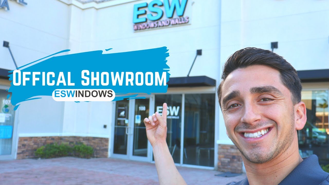 Visiting the Official ESWindows Showroom (Hurricane Impact Windows)