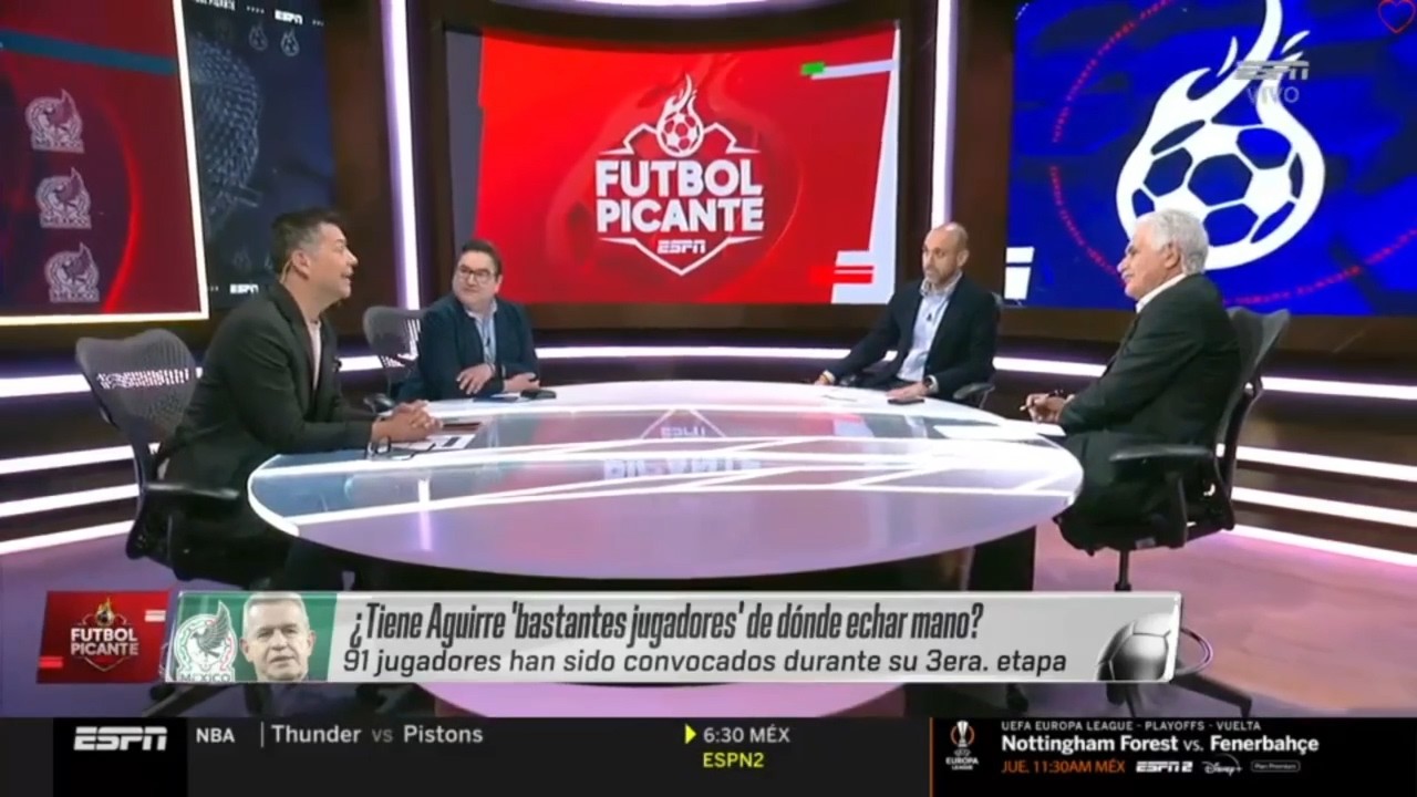 Futbol Picante-Dia🔥25 de feb🔥¿Tiene Aguirre'bastantes jugadores'de dónde echar mano?