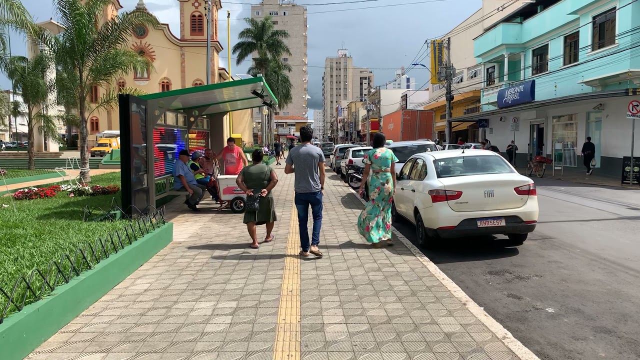 Alfenas, Minas Gerais Brazil — Walking Tour 【4K】🇧🇷
