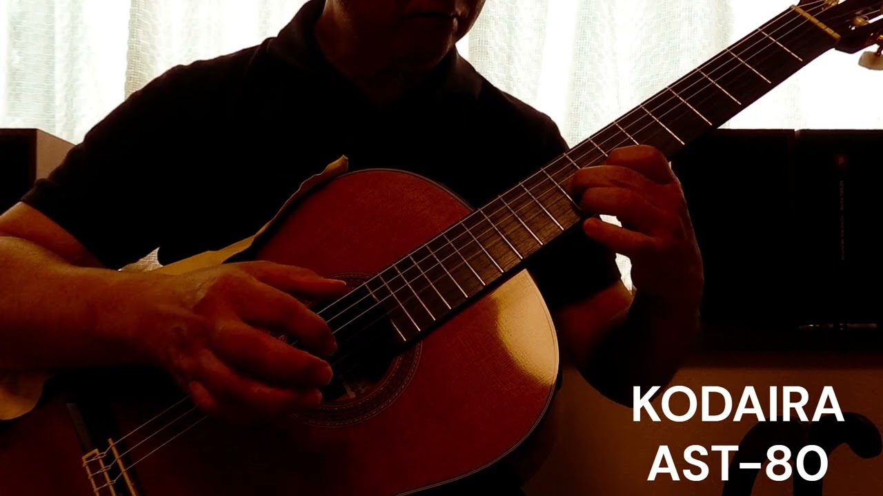 KODAIRA Gutiar AST-80 Sound Check　小平ギター検分