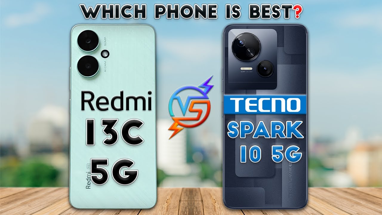 Redmi 13c vs Tecno Spark 10 : Winner❓😮