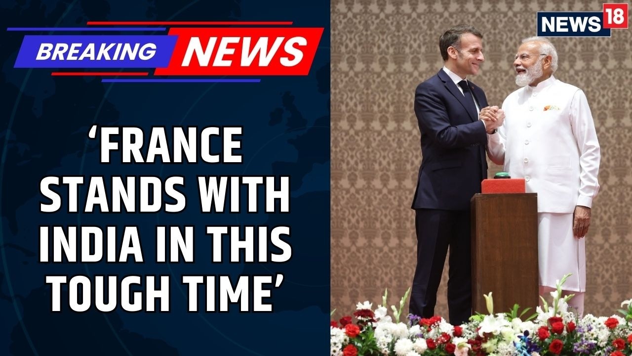 Macron & Modi Unite Against Terror: Macron&rsquo;s Powerful Tribute to 26/11 Victims in Mumbai | News18