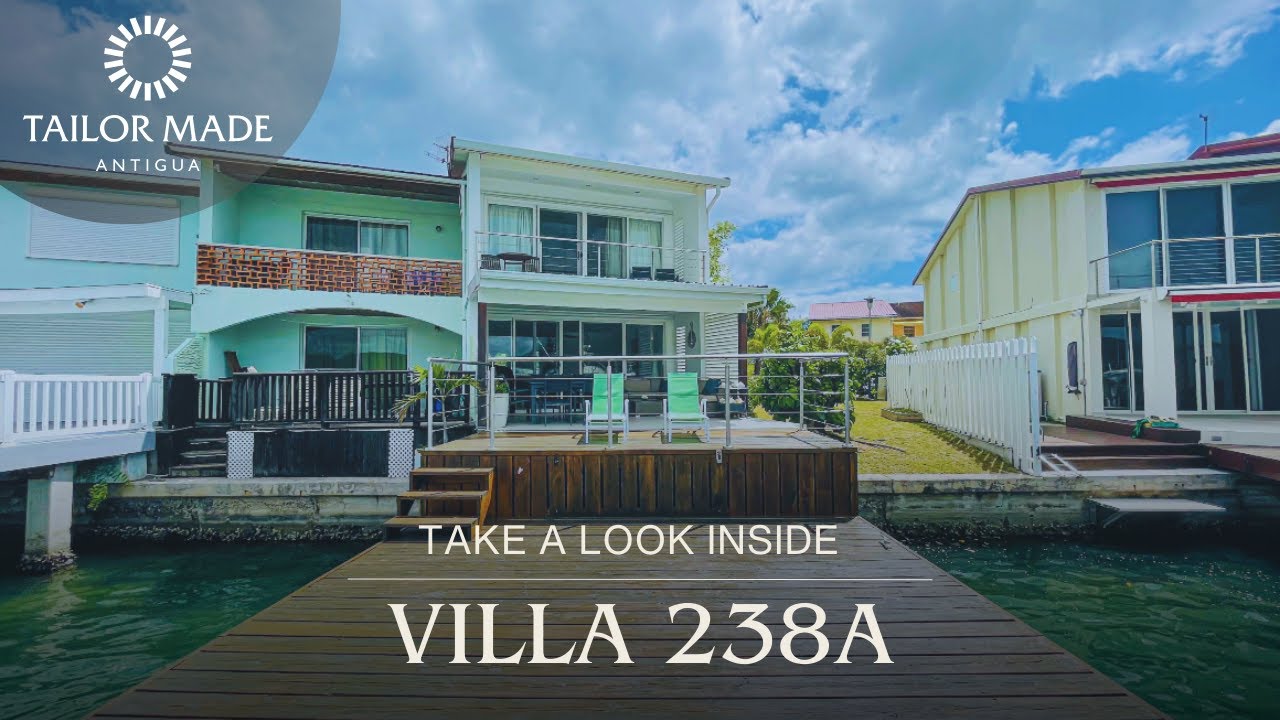 Villa 238A - A Gorgeous Two-Bedroom Villa on Jolly Harbour’s South Finger!