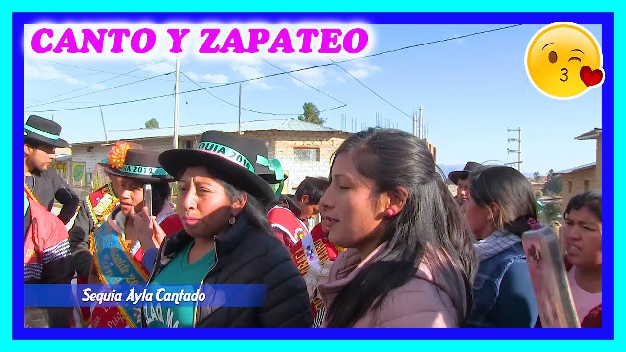 🌷🎶😢 SEQUIA AYLA en PUQUIO canta: CONQUISTADORA y SUMAQ SONCCO 💞🌺🎵