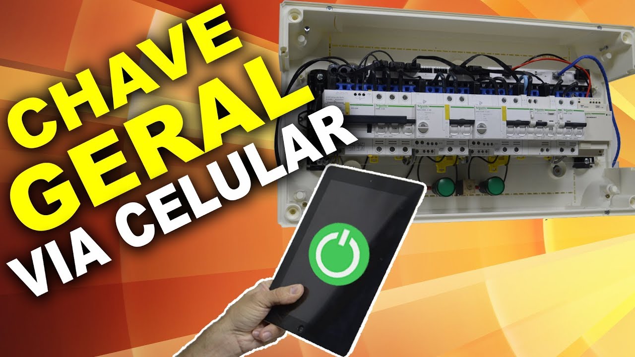 Como LIGAR DISJUNTOR pelo celular! 📱