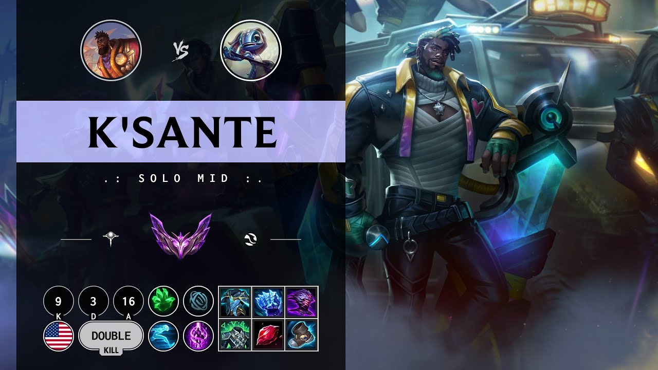 K'Sante Mid vs Fizz - NA Master Patch 14.10
