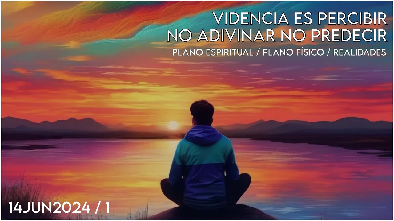 VIDENCIA ES PERCIBIR NO PREDECIR | Alejandro Gonzalez #contactado #extraterrestre