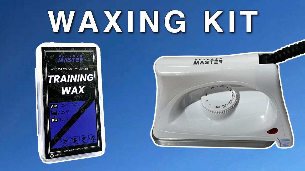 Unboxing the Snowboard Waxing Kit from OutdoorMaster