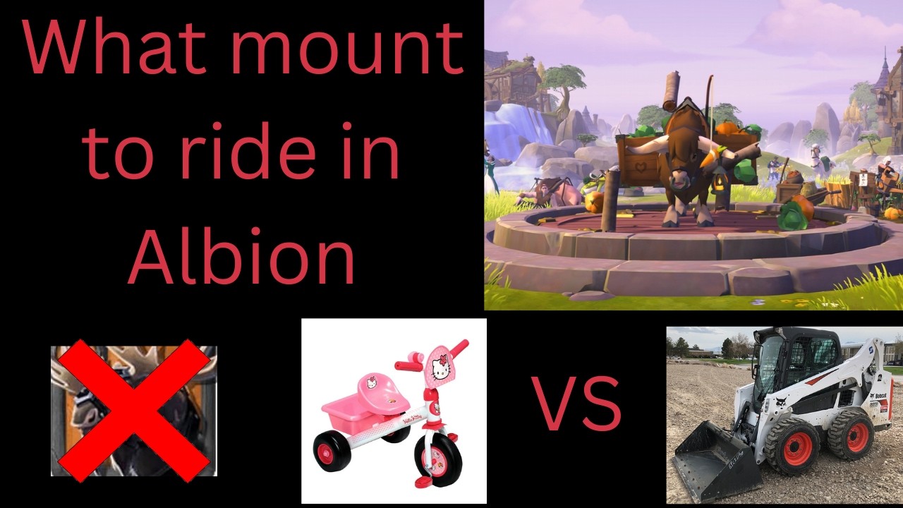 COMPLETE mount guide albion online