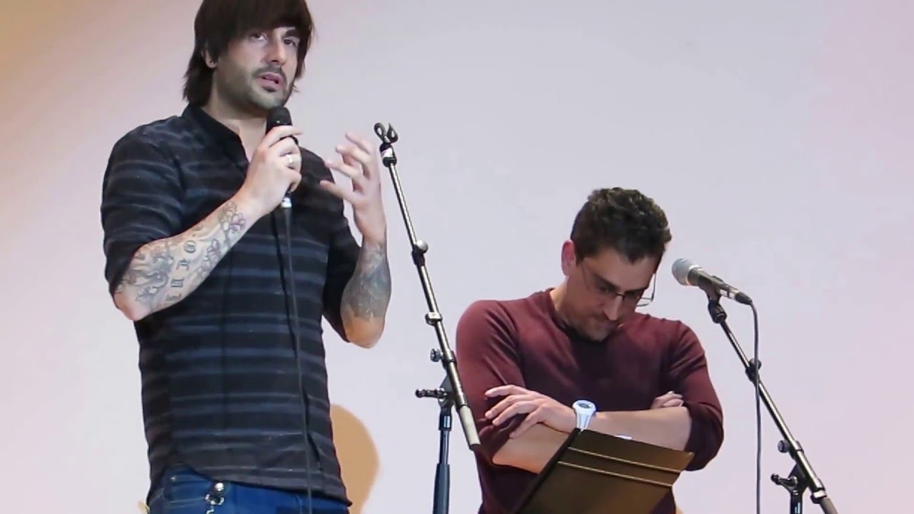 Pedro Sosa y Melendi en Concierto para Carla. Valencia, 9-4-2016