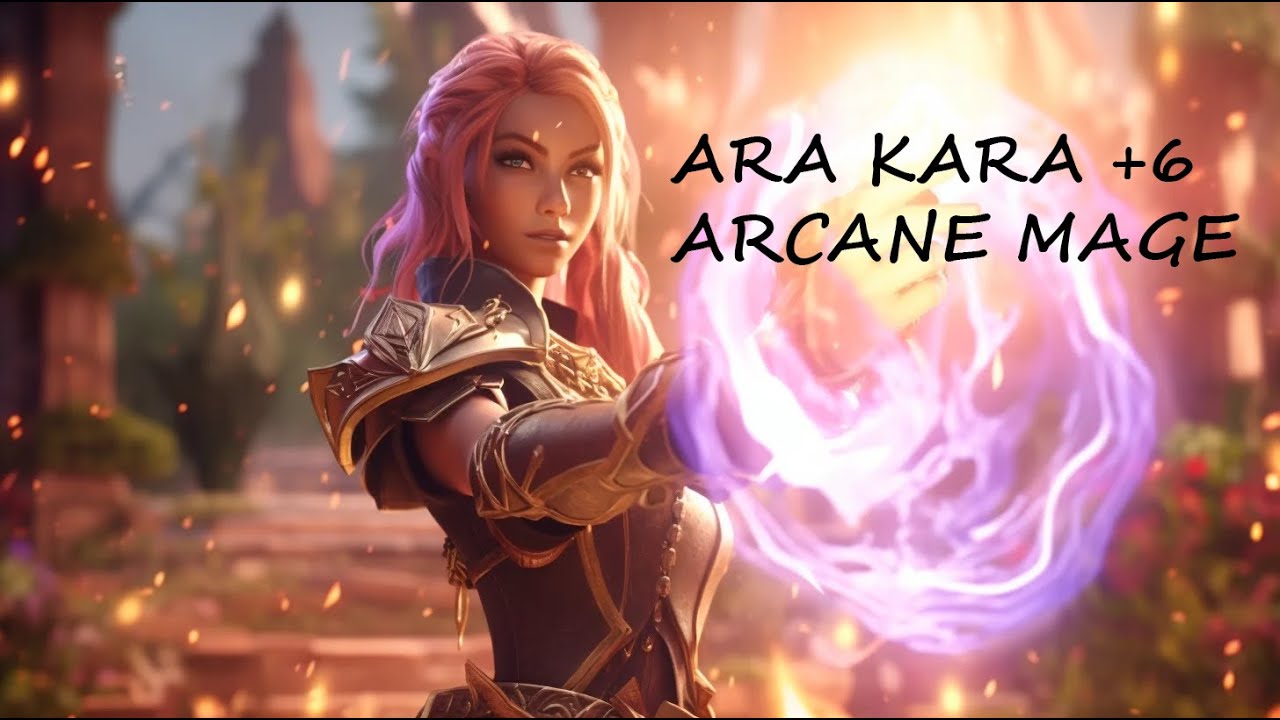 Ara-Kara +6 Arcane Mage (noob) Full Run No Commentary