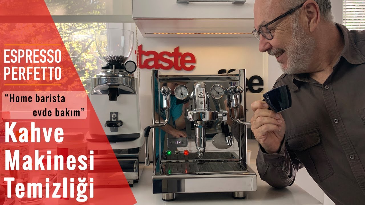 Espresso kahve makinesi temizliği - Neler gerekir - Evde kahve makine temizliği nasıl yapılır