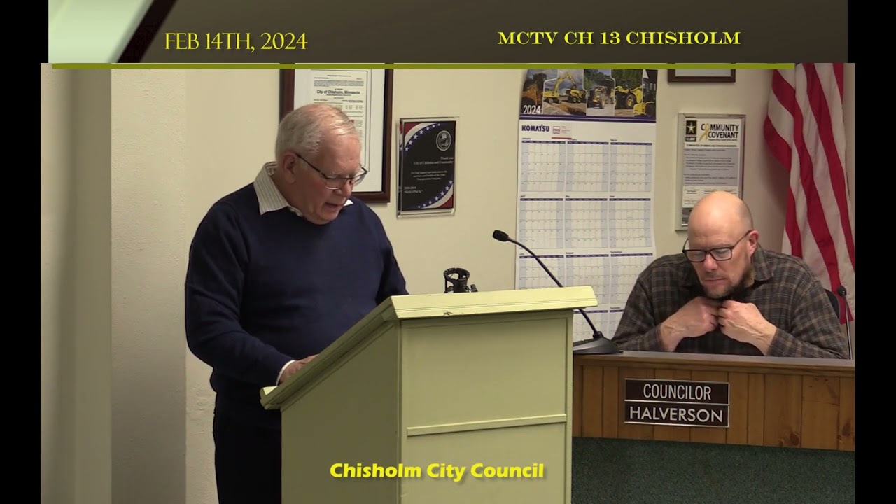 Chisholm City Council 2.14.24