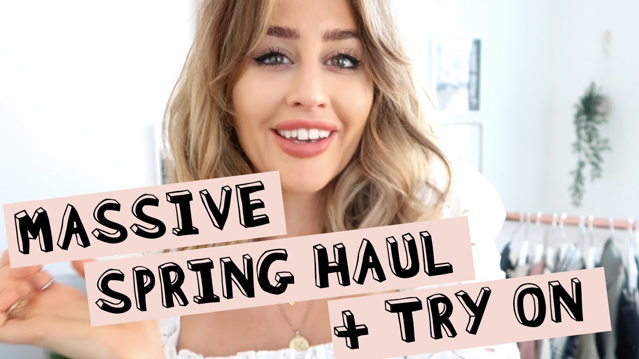 MASSIVE SPRING HAUL & TRY ON! Sophie Milner // fashion slave
