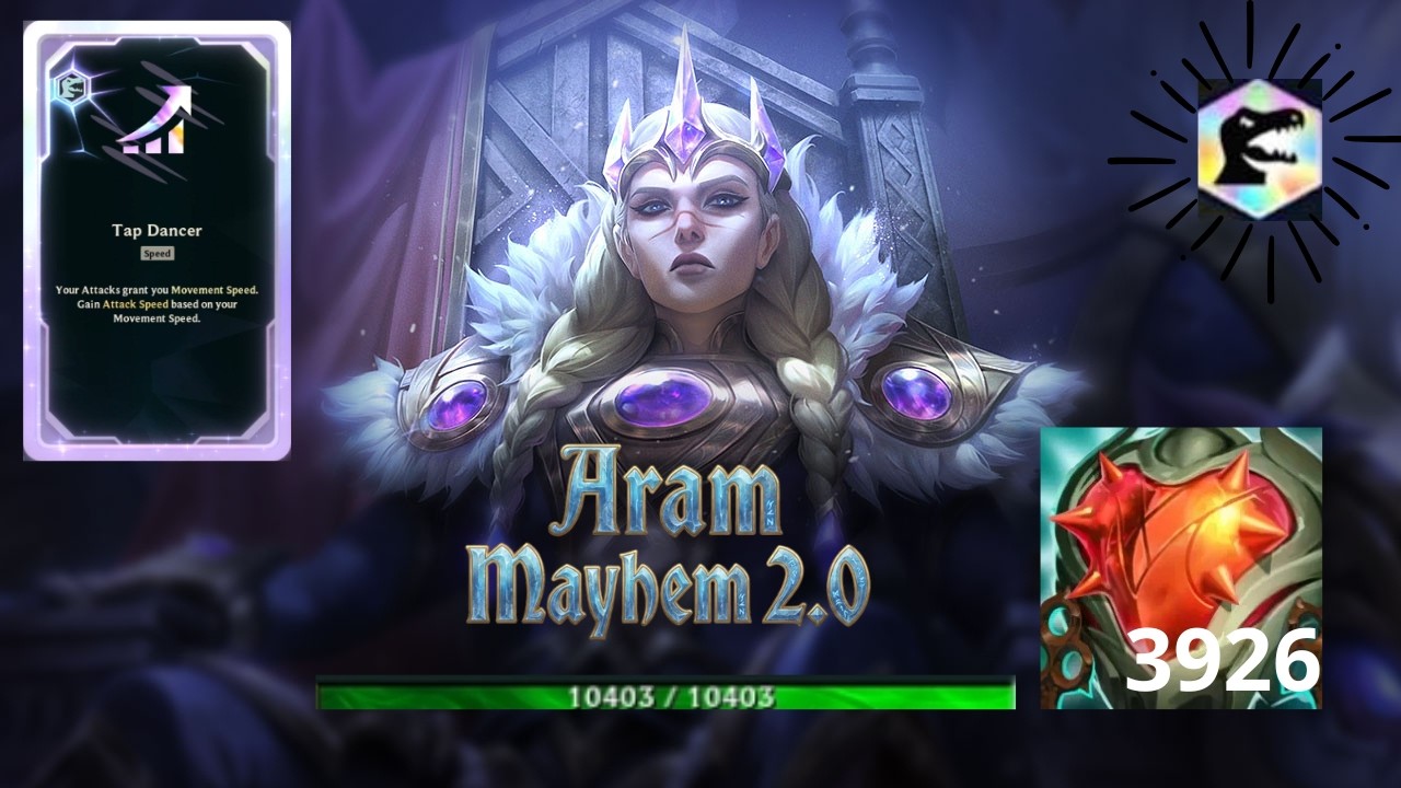 Aram Mayhem 2.0 - Sejuani - Stackosauros OP 4k stacks!