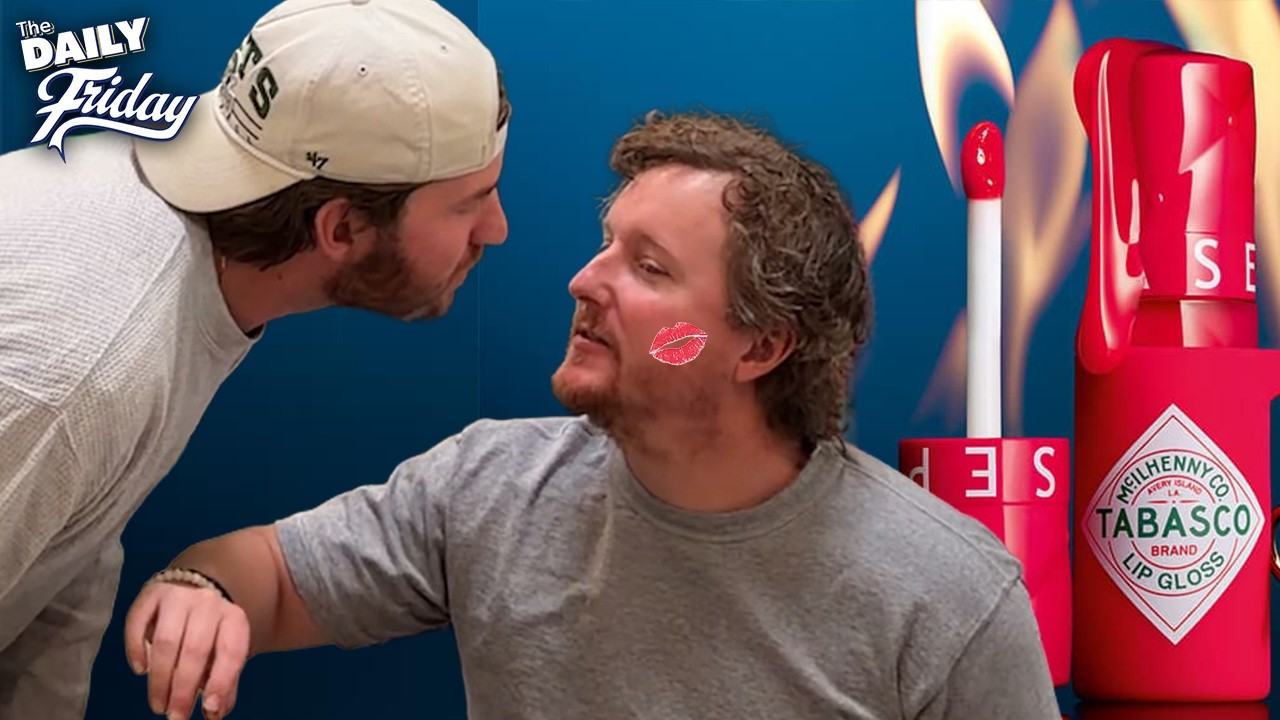 We Tried the New Tabasco Sephora Lipgloss | Trying things w/ Jack