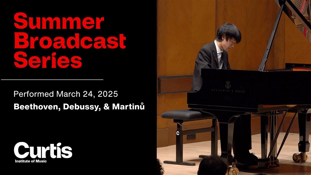 Student Recital: Beethoven, Debussy, and Martinů