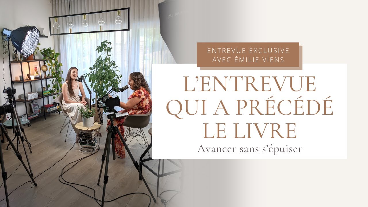 L'entrevue exclusive qui a précédé le livre « Avancer sans s'épuiser »
