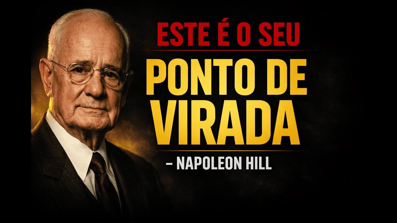 Este é o Seu Ponto de Virada (Napoleon Hill Explicou Isso)