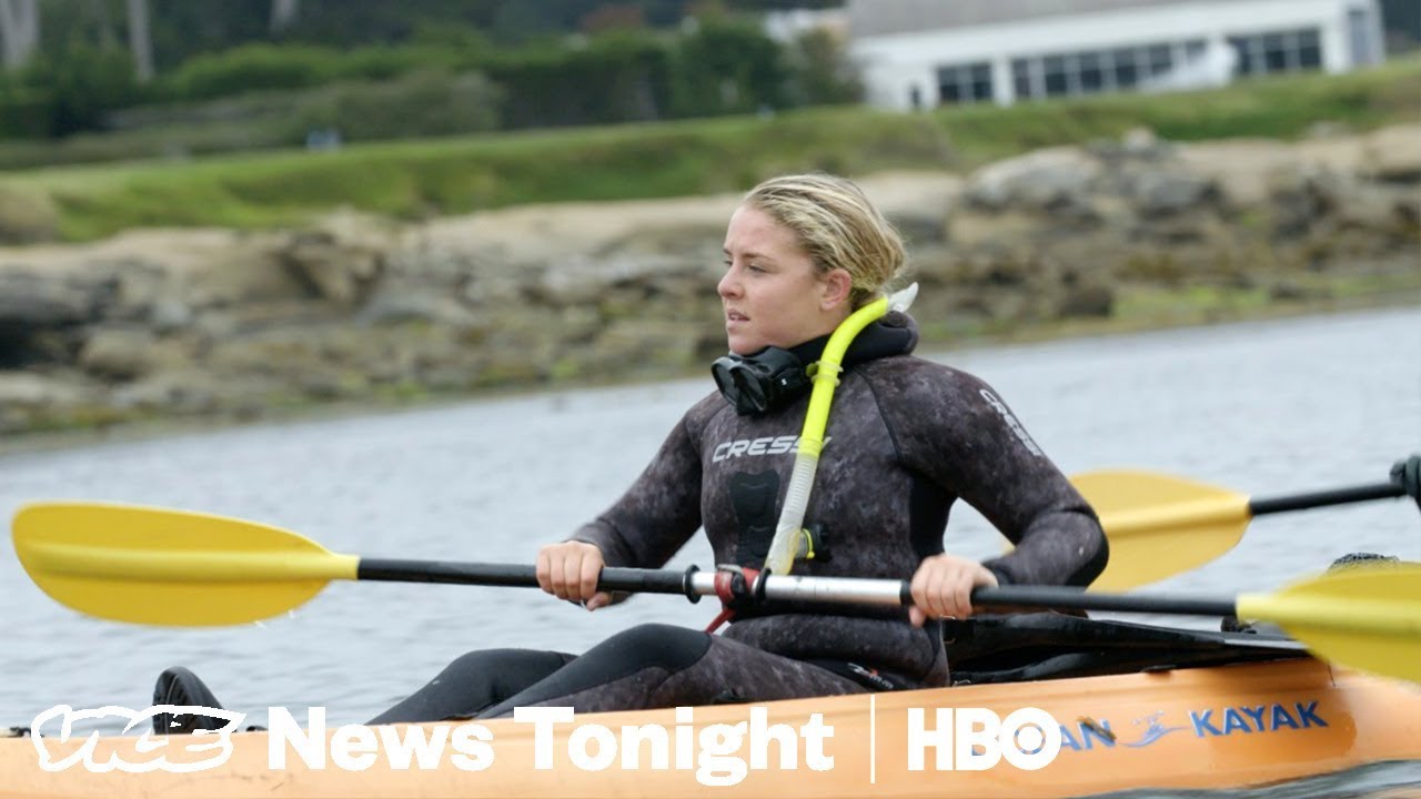 This Student Is Diving For Golf Balls In The Ocean (HBO)