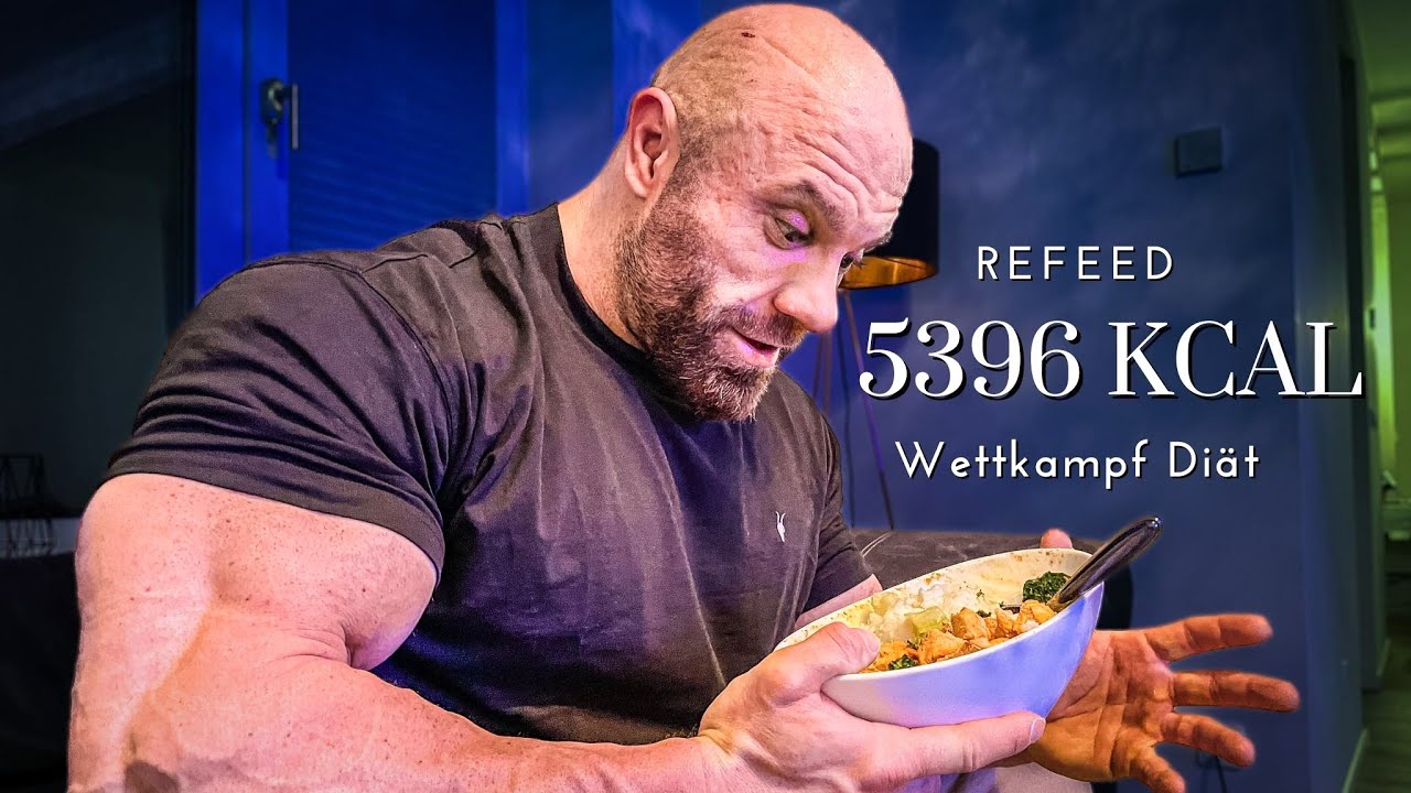5369 Kcal in Wettkampf Diät! Mein Refeed Day & alle Infos