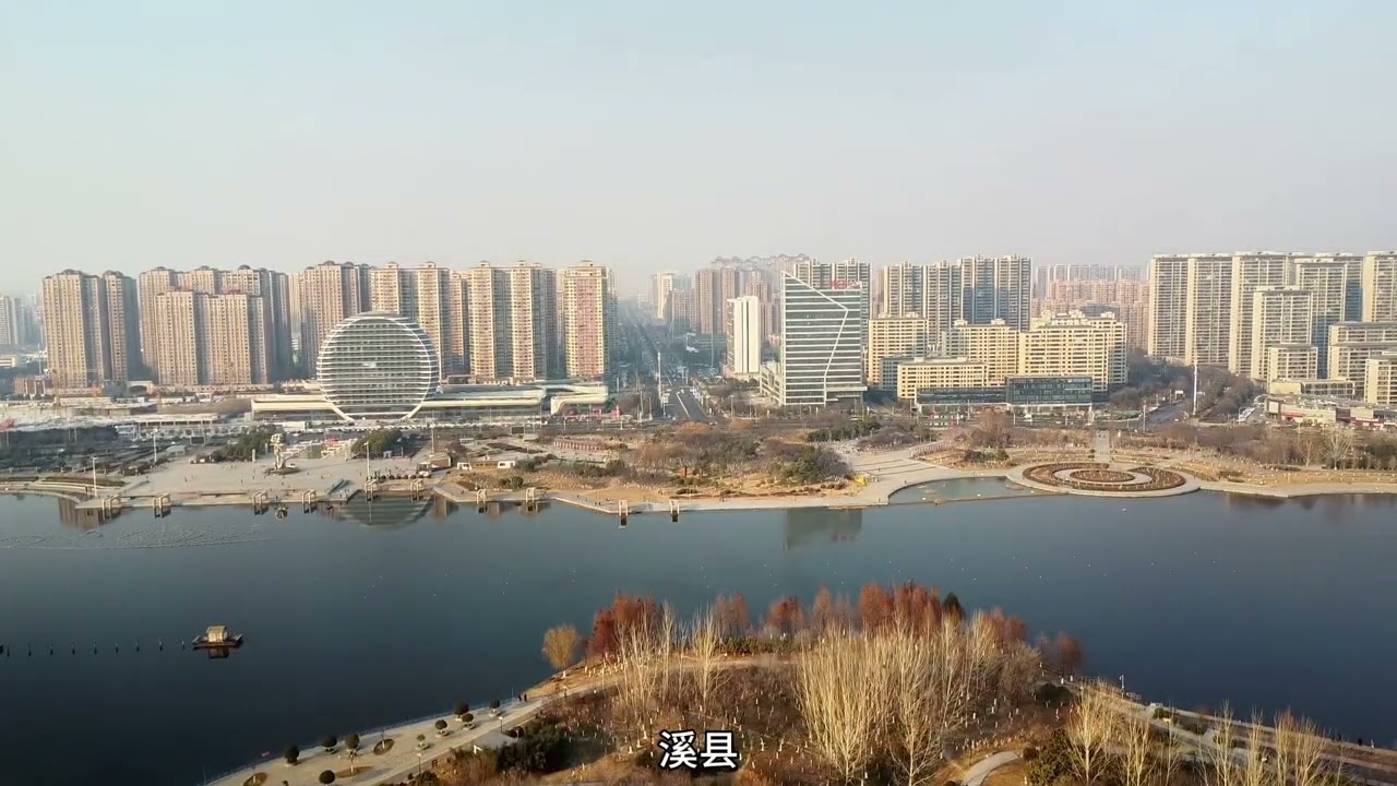 航拍安徽亳州市和河南许昌市城市建设，实话实说，差距很大