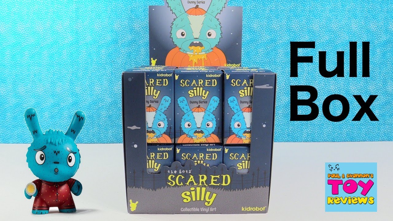 Scared Silly Dunny Series Kidrobot Blind Box Unboxing | PSToyReviews
