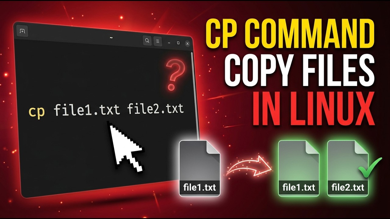Как копировать файлы в Linux (объяснение команды cp)