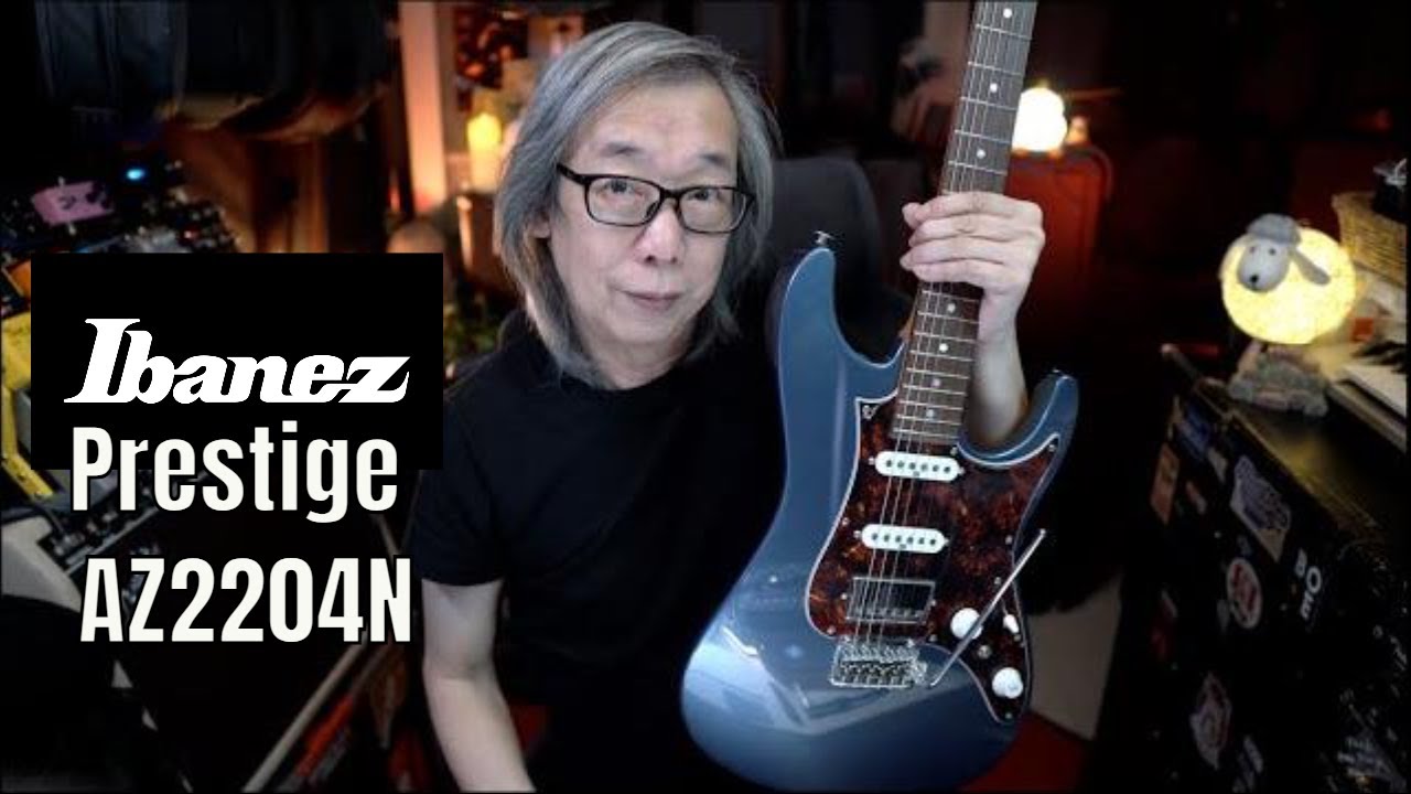 Классический суперстратокастер! Ibanez Prestige AZ2204N