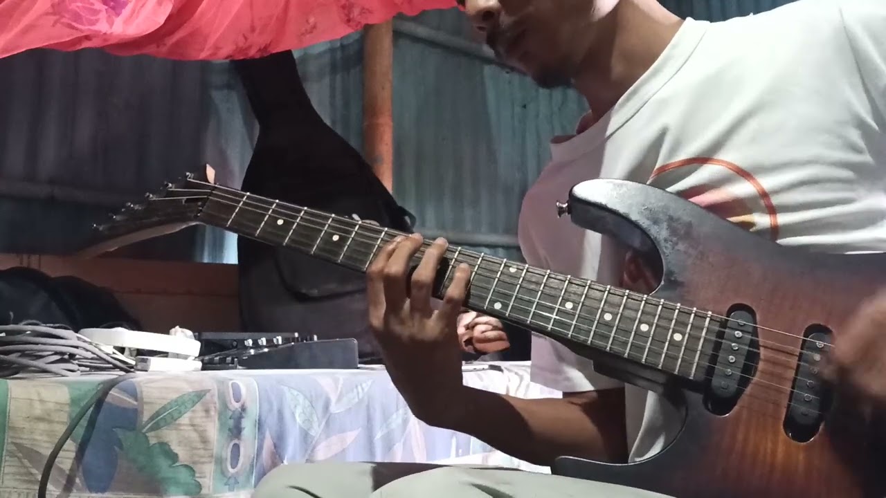 Circus maximus-last goodbye guitar cover. Raw Camera Recording....
